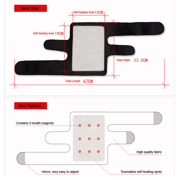 Magnetic & Adjustable Knee Pad