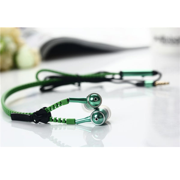 Zippery Lovely Metallic Earphone